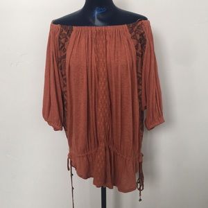 Free people off the shoulder blouse